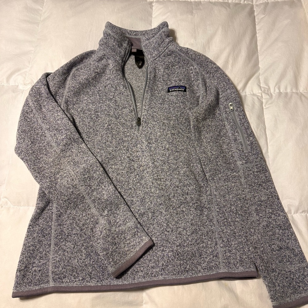 Patagonia womens better sweater 1/4 zip